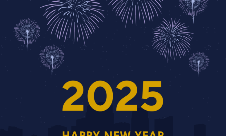 50+ Happy New Year 2025 Wishes, Quotes, Greeting and Messages to Share with Friends and Family –