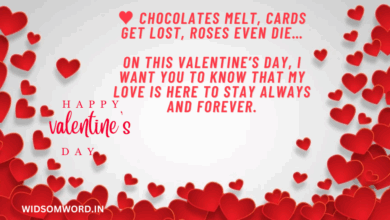 Happy Valentine’s Day 2025 Wishes- 50+ Romantic Valentines Day Wishes, Messages and Love Quotes to Share with your Partner –