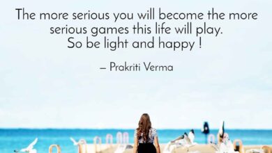 Don’t be too serious !